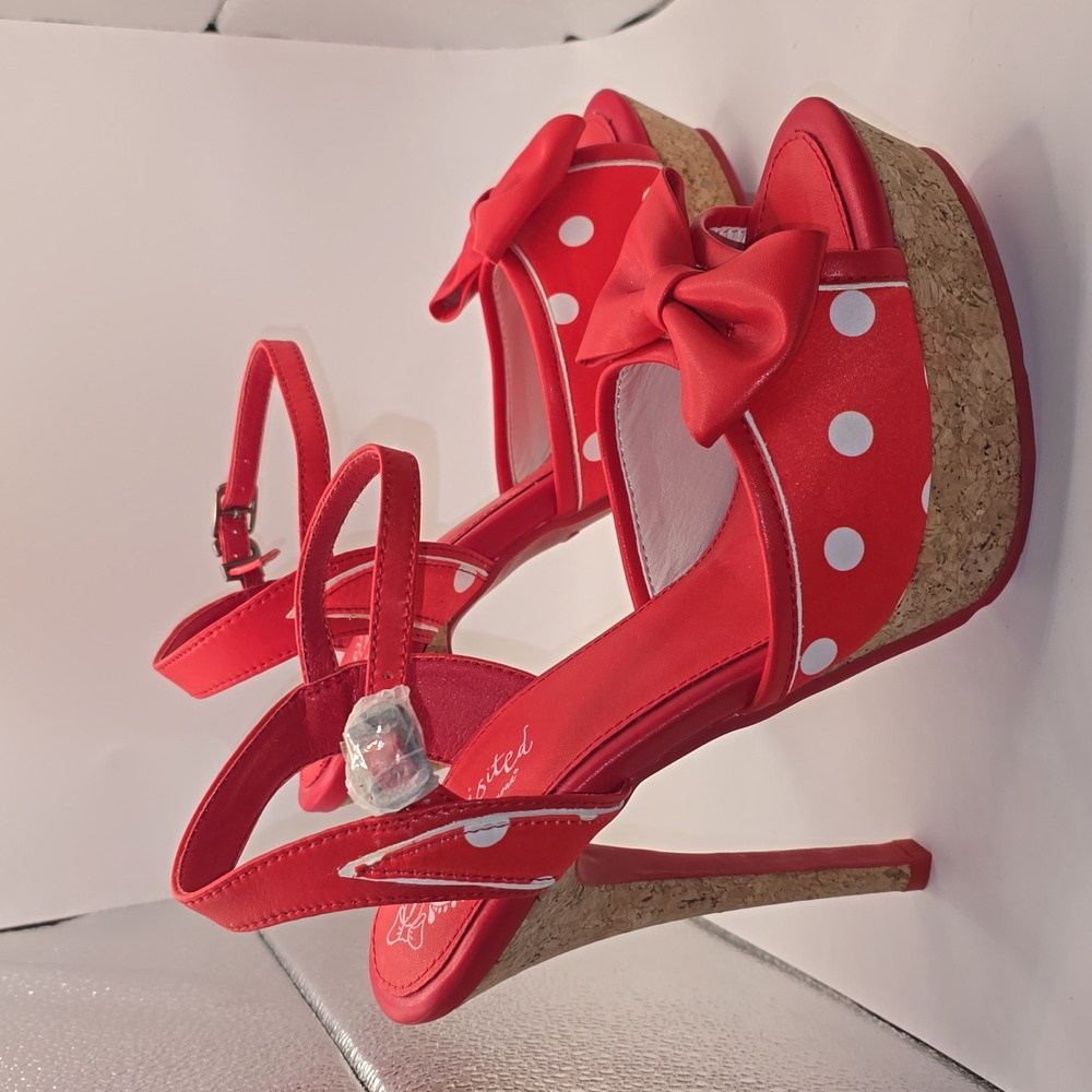 Lola Ramona Revisited Red polka dot heels